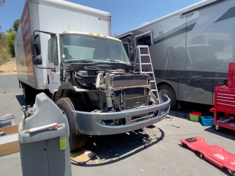 Truck Collision Repair Shop